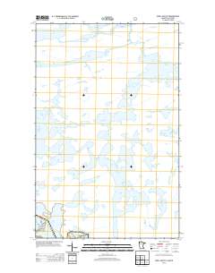 Iron Lake OE N 2013 topographic map thumbnail