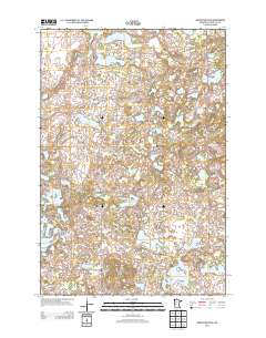Inspiration Peak 2013 topographic map thumbnail