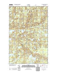 Slate Lake East 2013 topographic map thumbnail