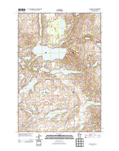 Stalker Lake 2013 topographic map thumbnail