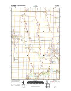Ada 2013 topographic map thumbnail