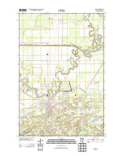 Aitkin 2013 topographic map thumbnail