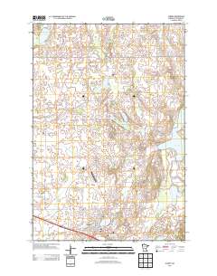 Albany 2013 topographic map thumbnail