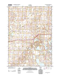 Albert Lea West 2013 topographic map thumbnail