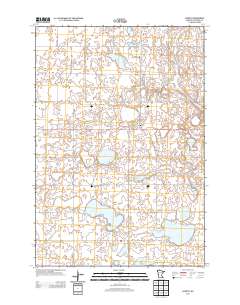 Alberta 2013 topographic map thumbnail