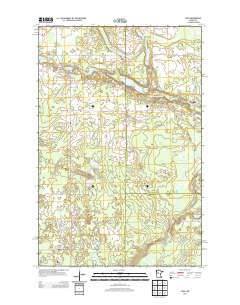 Alida 2013 topographic map thumbnail