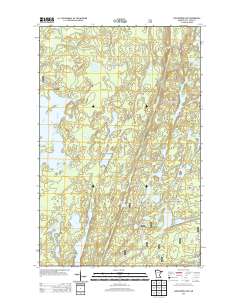 Angleworm Lake 2013 topographic map thumbnail