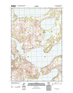 Battle Lake 2013 topographic map thumbnail