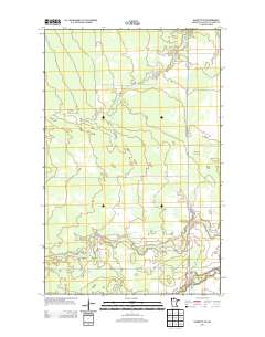 Baudette SW 2013 topographic map thumbnail