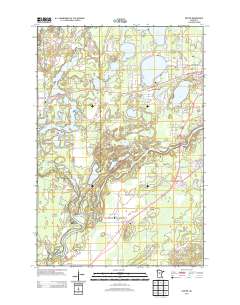 Baxter 2013 topographic map thumbnail