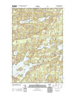 Bear Island 2013 topographic map thumbnail
