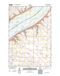 Beardsley NW 2013 topographic map thumbnail