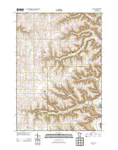 Beaver 2013 topographic map thumbnail