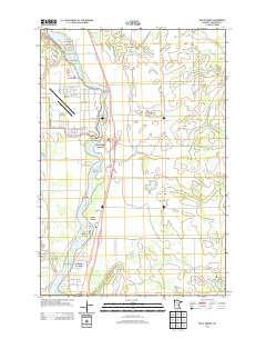 Belle Prairie 2013 topographic map thumbnail