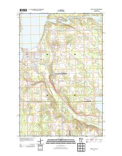 Bemidji East 2013 topographic map thumbnail