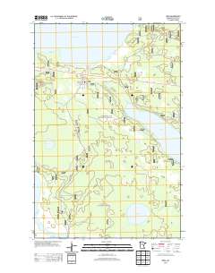 Bena 2013 topographic map thumbnail