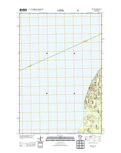 Bena NW 2013 topographic map thumbnail