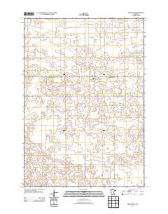 Bernadotte 2013 topographic map thumbnail