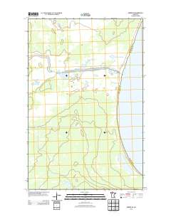 Berner NE 2013 topographic map thumbnail
