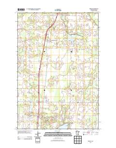 Beroun 2013 topographic map thumbnail