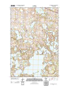 Big Cormorant Lake 2013 topographic map thumbnail