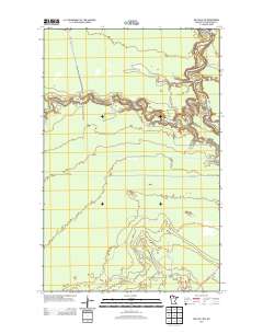 Big Falls NW 2013 topographic map thumbnail