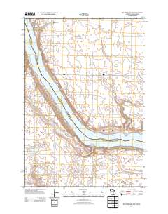 Big Stone Lake West 2013 topographic map thumbnail