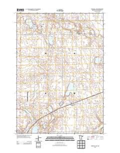 Bingham Lake 2013 topographic map thumbnail