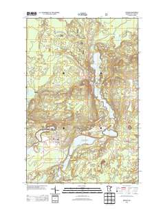 Biwabik 2013 topographic map thumbnail