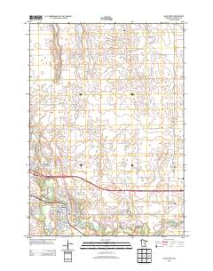 Blue Earth 2013 topographic map thumbnail