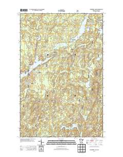 Bogberry Lake 2013 topographic map thumbnail