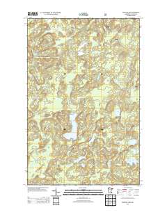Bootleg Lake 2013 topographic map thumbnail