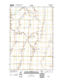 Borup 2013 topographic map thumbnail