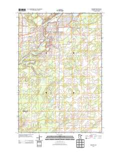 Brainerd 2013 topographic map thumbnail
