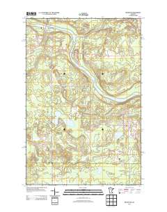 Brookston 2013 topographic map thumbnail