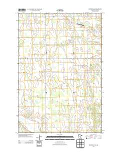 Browerville SW 2013 topographic map thumbnail