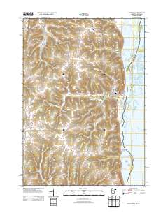 Brownsville 2013 topographic map thumbnail