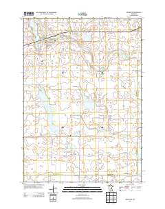 Brownton 2013 topographic map thumbnail