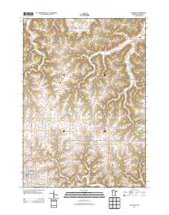 Caledonia 2013 topographic map thumbnail