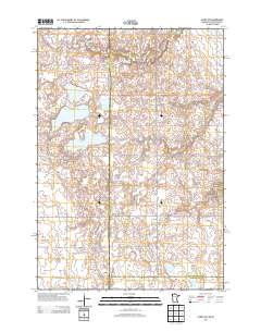 Canby NW 2013 topographic map thumbnail