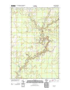 Casco 2013 topographic map thumbnail