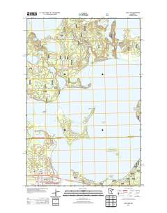 Cass Lake 2013 topographic map thumbnail
