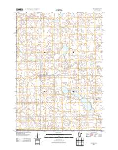 Ceylon 2013 topographic map thumbnail