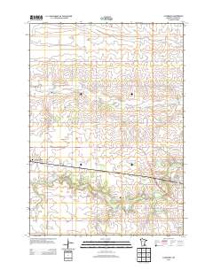 Claremont 2013 topographic map thumbnail