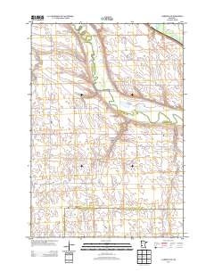 Clarkfield NE 2013 topographic map thumbnail
