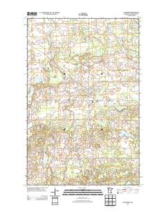 Clearbrook 2013 topographic map thumbnail