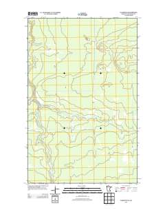 Clementson SE 2013 topographic map thumbnail