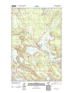 Cohasset East 2013 topographic map thumbnail