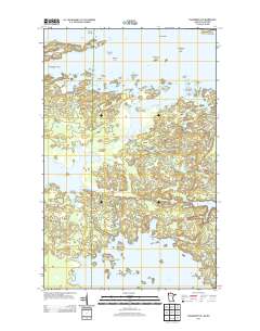 Cranberry Bay 2013 topographic map thumbnail