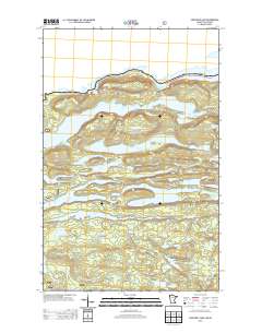 Crocodile Lake 2013 topographic map thumbnail